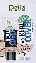 Delia It's Real Cover Covering Foundation (Probe) - Foundation für das Gesicht — Bild N1