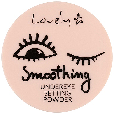 Augenpuder - Lovely Under Eye Smoothing Setting Powder — Bild N1
