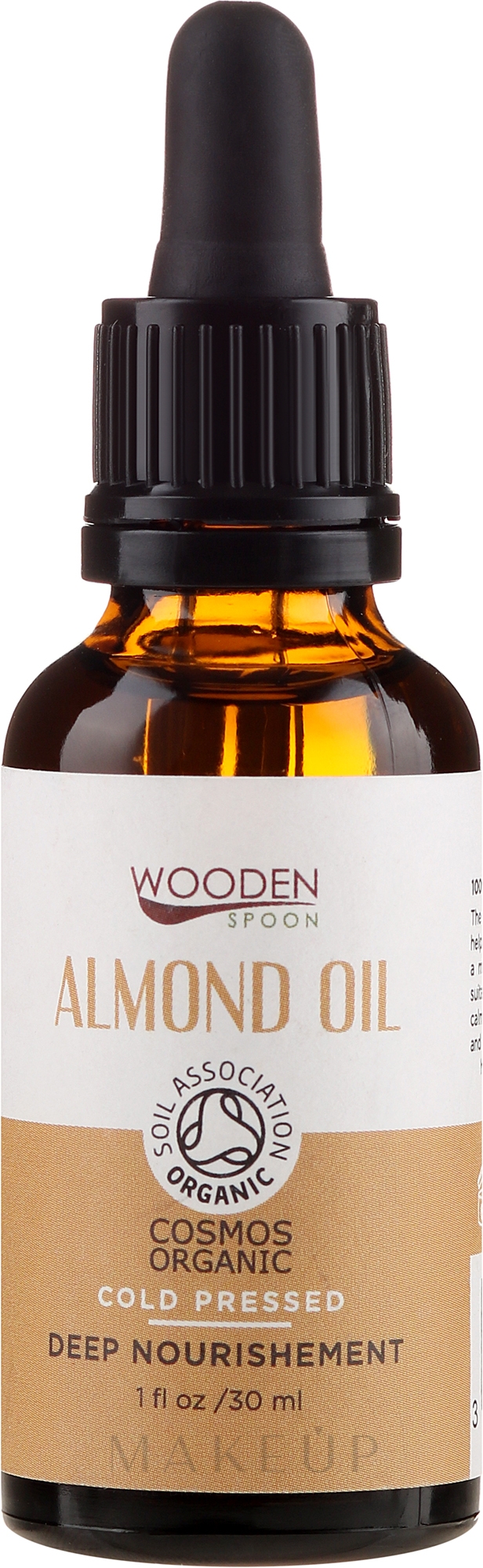 Kaltgepresstes Mandelöl - Wooden Spoon Almond Oil — Bild 30 ml