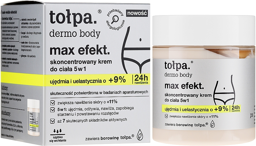 Körpercreme 5in1 - Tolpa Dermo Body Max Efekt — Bild N1