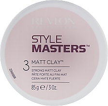 Düfte, Parfümerie und Kosmetik Mattierende Modellierpaste Starker Halt - Revlon Professional Style Masters Matt Clay