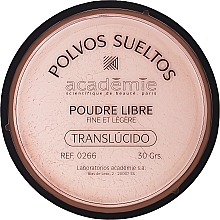 Düfte, Parfümerie und Kosmetik Transparenter loser Gesichtspuder - Academie Translucent Powder