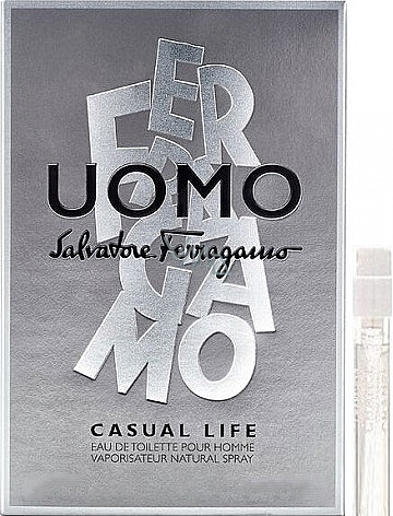 GESCHENK! Salvatore Ferragamo Uomo Casual Life - Eau de Toilette (Probe) — Bild N1