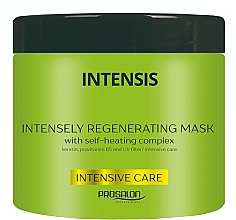 Düfte, Parfümerie und Kosmetik Regenerierende Haarmaske mit Provitamin B5, Keratin und UV-Filter - Prosalon Intensis Intensive Care Intensely Regenerating Mask