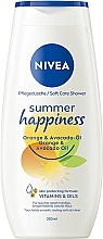 Nivea Summer Happiness Orange  - Duschgel Summer Happiness — Bild N2