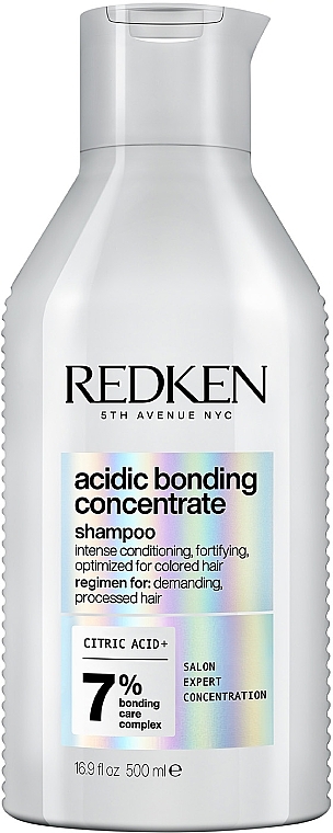 Intensiv pflegendes und reparierendes Shampoo mit Zitronensäure für gefärbtes Haar - Redken Acidic Bonding Concentrate Shampoo — Bild N1