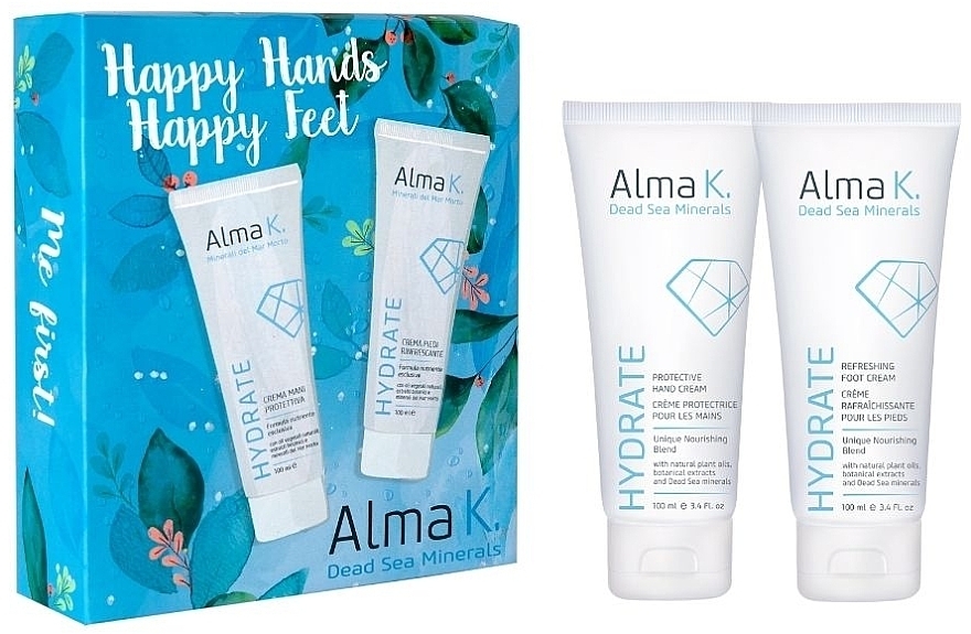 Hand- und Fußpflegeset - Alma K. Happy Hands Happy Feet Kit (Handcreme 100 ml + Fußcreme 100 ml) — Bild N3