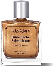 Düfte, Parfümerie und Kosmetik Trockenöl für Körper und Haare - T.Leclerc Shimmering Dry Oil