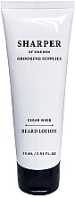 Düfte, Parfümerie und Kosmetik Bartlotion - Sharper of Sweden Cedar Wood Beard Lotion