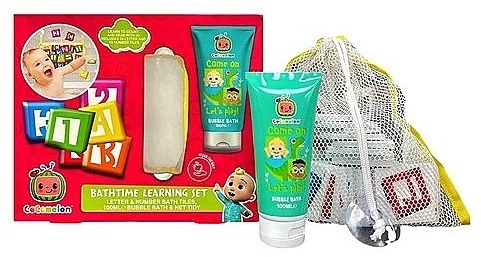 Set - Cocomelon Bathtime Learning Set (bubble/bath/100ml + toy + bag) — Bild N2