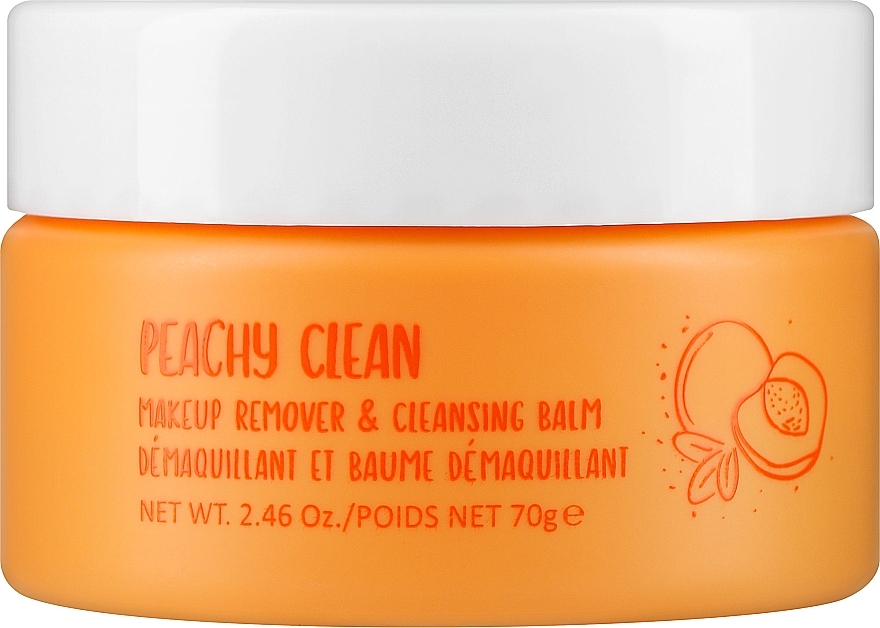 Gesichtsbalsam - W7 Peachy Clean Makeup Remover & Cleansing Balm — Bild N1