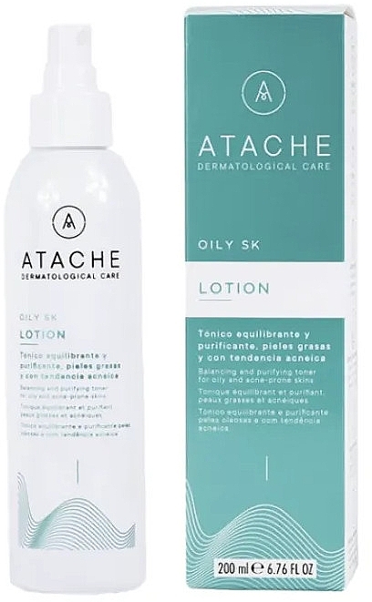 Antiseptische Lotion für fettige Haut  - Atache Oily SK Lotion  — Bild N1