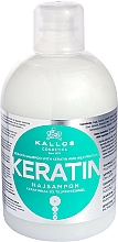 Düfte, Parfümerie und Kosmetik Shampoo mit Keratin und Milchprotein - Kallos Cosmetics Keratin Shampoo