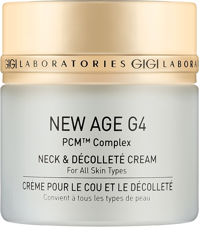 Straffende Creme für Hals und Dekolleté - Gigi New Age G4 Neck & Decollete Cream — Bild N1