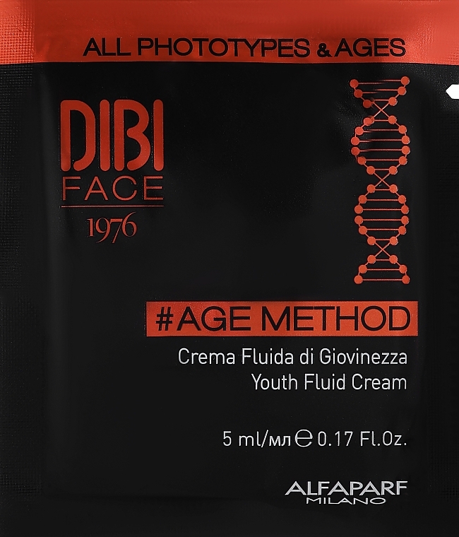 GESCHENK! Gesichtscreme - DIBI Milano Age Method Youth Fluid Cream (sample)  — Bild N2