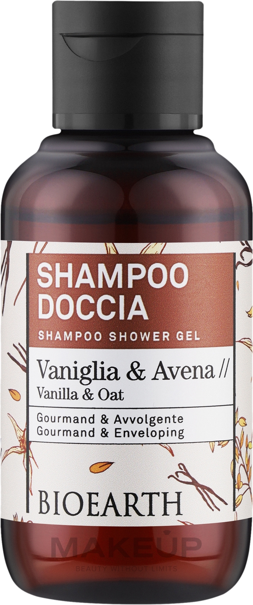 Shampoo-Duschgel Vanille und Hafer - Bioearth Family Vanilla & Oat Shampoo Shower Gel  — Bild 100 ml