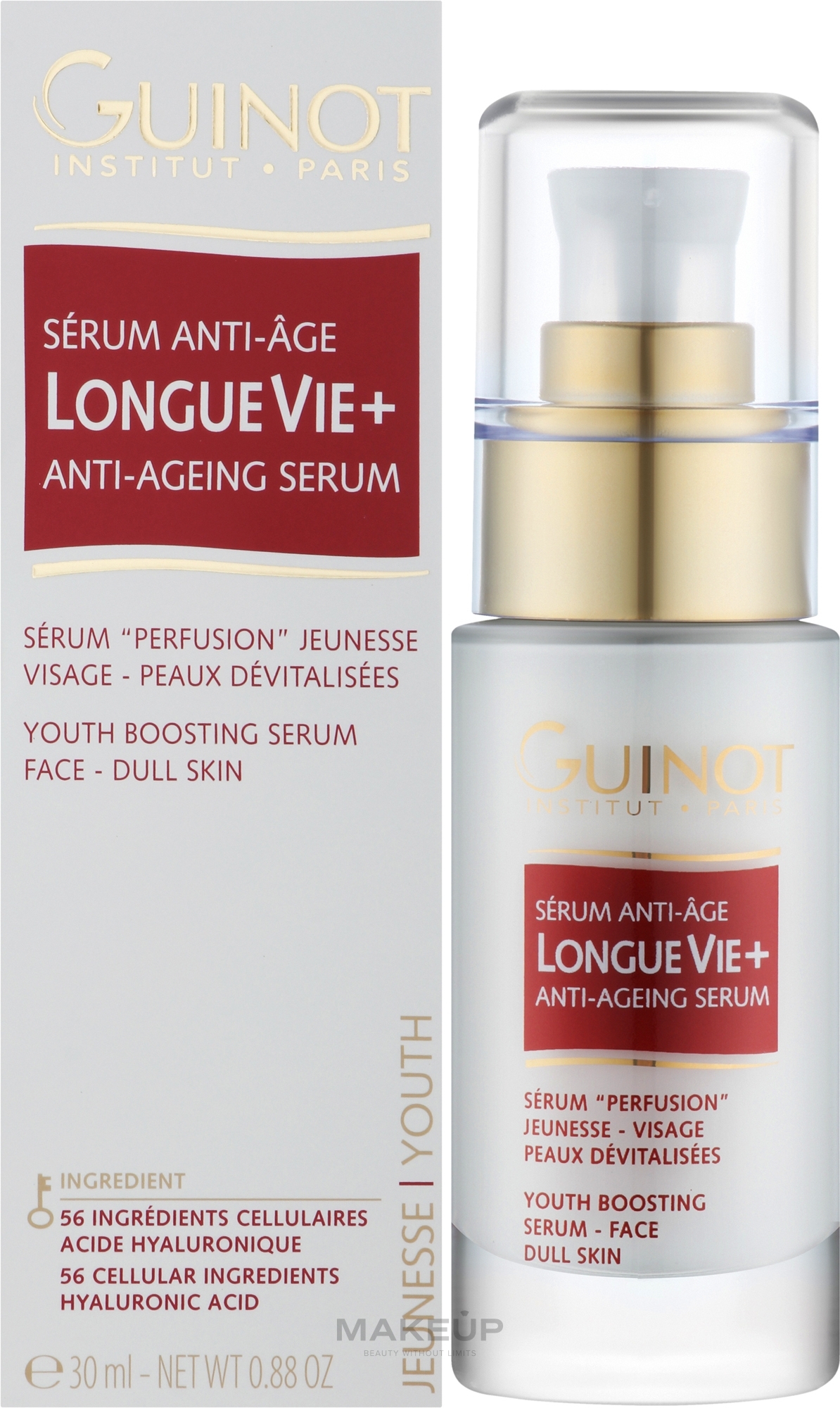 Anti-Aging Gesichtsserum - Guinot Longue Vie + Anti-Ageing Serum — Bild 30 ml