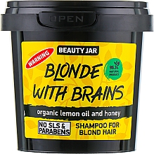 Düfte, Parfümerie und Kosmetik Shampoo für blondes Haar Blond With Brains - Beauty Jar Shampoo For Blond Hair
