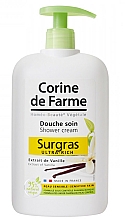 Düfte, Parfümerie und Kosmetik Reichhaltige Duschcreme mit Vanilleextrakt für empfindliche Haut - Corine De Farme Shower Cream