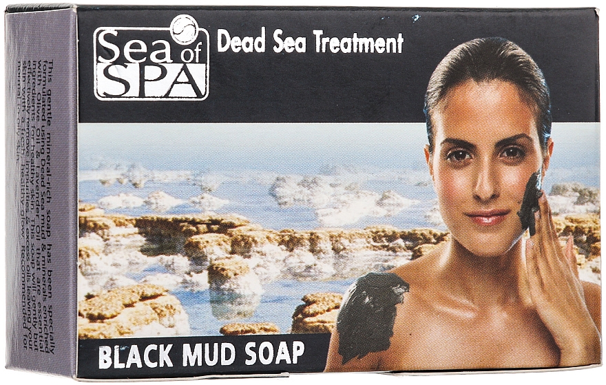 Schlamm-Seife - Sea of Spa Dead Sea Health Soap Black Mud Soap — Bild N2