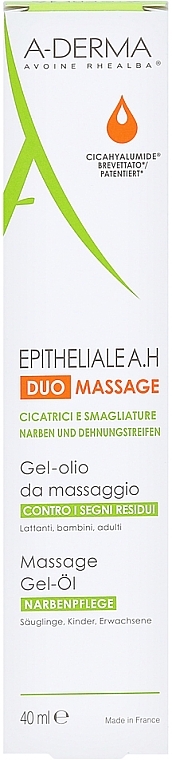 Massagegel-Öl gegen Narben und Dehnungsstreifen - A-Derma Epitheliale AH Massage — Bild N6
