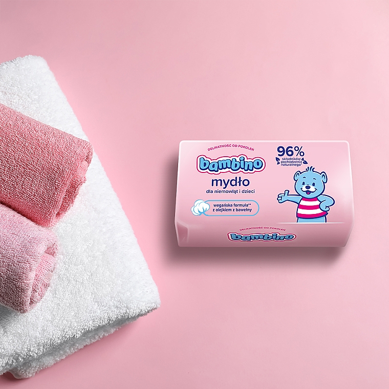 Milde Seife mit Lanolin für Babys und Kinder - NIVEA Bambino Soap — Bild N4