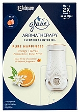 Düfte, Parfümerie und Kosmetik Elektrischer Lufterfrischer mit Orangen- und Neroliduft - Glade Aromatheraphy Pure Happiness