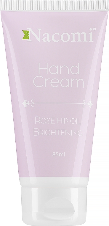 Handcreme - Nacomi Hand Cream With Cold-Pressed Rose Hip Oil — Bild N1