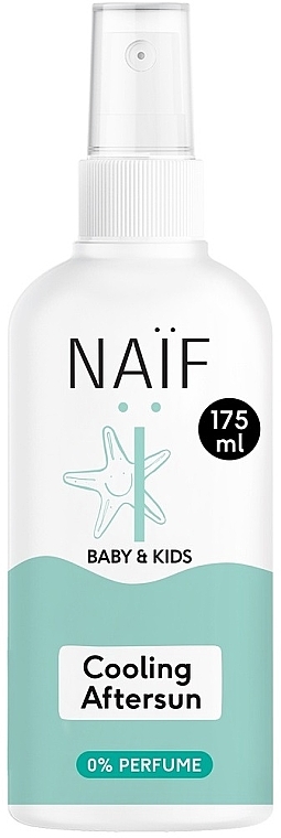 Kühlendes After-Sun-Spray, parfümfrei - Naif Baby & Kids Cooling Aftersun Spray 0% Perfume — Bild N1