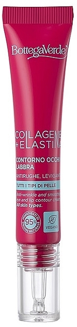 Augenkontur- und Lippencreme - Bottega Verde Collagen + Elastine Eye And Lip Contour Cream — Bild N1