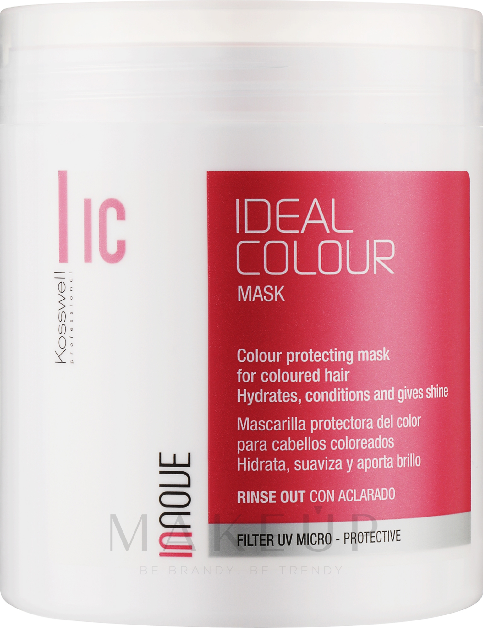 Farbschützende Haarmaske für mehr Glanz - Kosswell Professional Innove Ideal Color Mask — Bild 500 ml