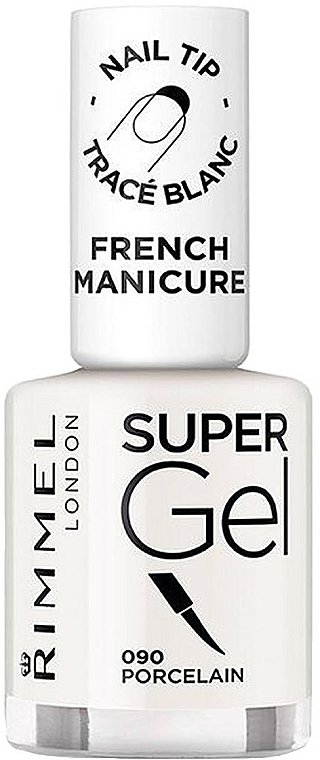 Gelnagellack - Rimmel Super Gel French Manicure — Bild N1