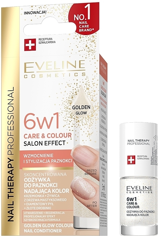 6in1 Stärkender Nagelkur - Eveline Cosmetics Nail Therapy Professional