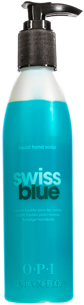 Flüssige Handseife - OPI. Swiss Blue Liquid Hand Soap — Bild 225 ml
