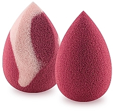 Düfte, Parfümerie und Kosmetik Make-up Schwamm Mini rosa Beere 2 St. - Boho Beauty Bohoblender Berry Mini + Pinky Berry Mini Cut