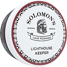Düfte, Parfümerie und Kosmetik Haarpomade mit starkem Halt - Solomon's Lighthouse Keeper Hair Pomade