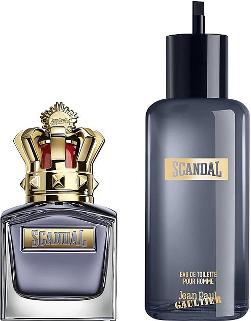 Jean Paul Gaultier Scandal Pour Homme - Duftset (Eau de Toilette 50ml + Eau de Toilette Refill 200ml) — Bild N2