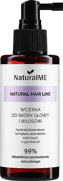 Haar- und Kopfhautlotion mit Lavendel und Panthenol - NaturalME Natural Hair Line Lotion
