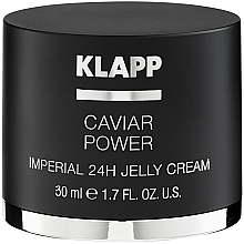 Düfte, Parfümerie und Kosmetik Anti-Aging Gelee-Creme für das Gesicht mit Kaviar-Extrakt - Klapp Caviar Power Imperial 24H Jelly Cream