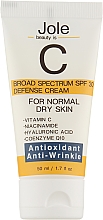 Düfte, Parfümerie und Kosmetik Tagescreme - Jole Broad Spectrum SPF 30 Defencse Cream