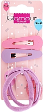 Düfte, Parfümerie und Kosmetik Haarspangen und Haargummis 417620 rosa-violett - Glamour