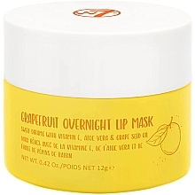 Düfte, Parfümerie und Kosmetik Lippenmaske für die Nacht Grapefruit - W7 Grapefruit Overnight Lip Mask 
