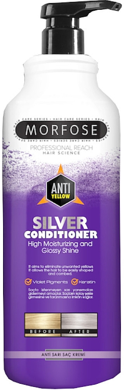 Conditioner - Morfose Anti Yellow Silver Hair Conditioner — Bild N2