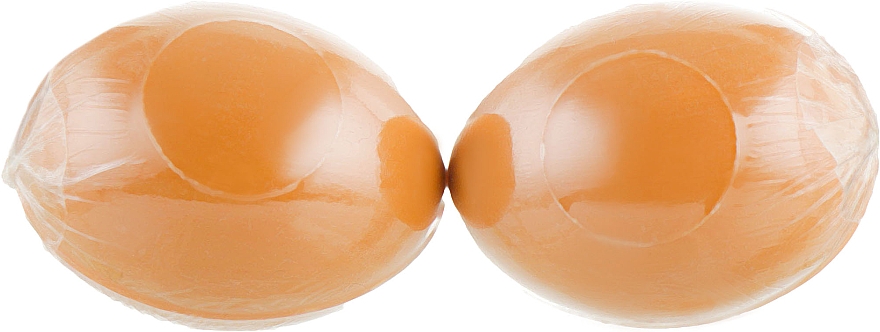 Handgemachte eiförmige Gesichtsreinigungsseife mit gelbem Ton und Eiweiß - Holika Holika Red Clay Egg Soap — Foto N2