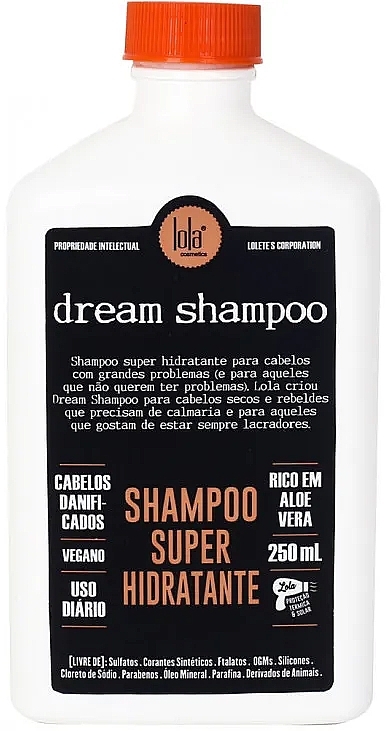 Feuchtigkeitsspendendes Shampoo für trockenes und widerspenstiges Haar - Lola Cosmetics Dream Shampoo — Bild N1