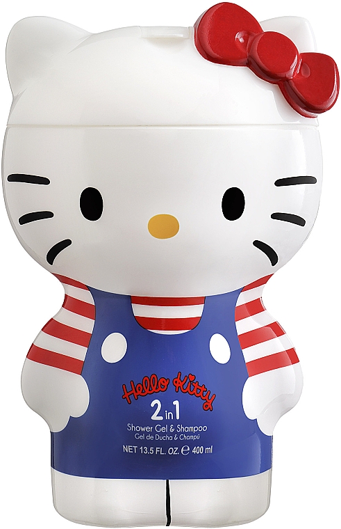 2in1 Shampoo-Duschgel - EP Line Hello Kitty 2D Shower Gel & Shampoo — Bild N1