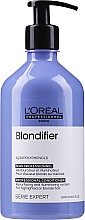 Glanzgebender und regenerierender Conditioner für blondes Haar mit Acaibeeren-Extrakt - L'Oreal Professionnel Serie Expert Blondifier Illuminating Conditioner — Bild N5
