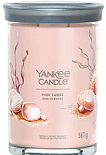 Duftkerze im Glas Pink Sands mit 2 Dochten - Yankee Candle Singnature — Bild N1