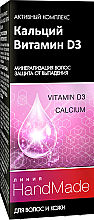 Düfte, Parfümerie und Kosmetik Calcium + Vitamin D3 für Haar und Kopfhaut - Pharma Group Laboratories Linie HandMade