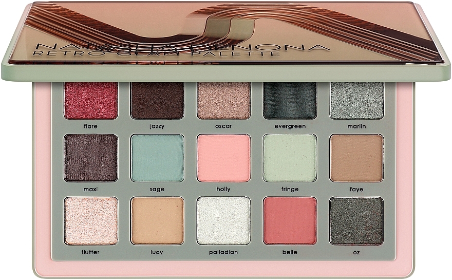 Lidschatten-Palette - Natasha Denona Retro Glam Eyeshadow Palette — Bild N1